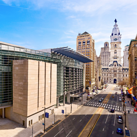 Happy New Year from the Pennsylvania Convention Center!