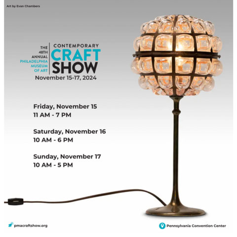 More Info for 48th Annual Philadelphia Museum of Art Craft Show